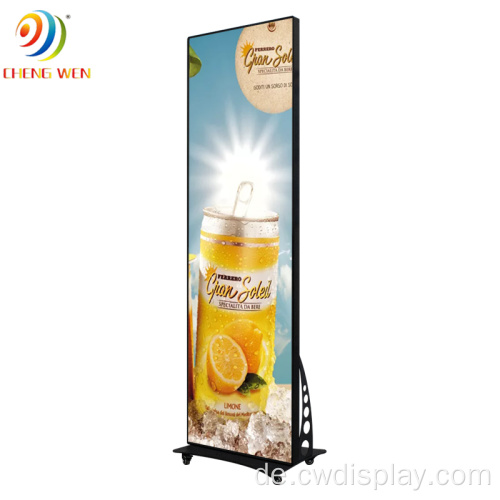 P1.86 Indoor -Werbe -Poster -LED -Bildschirm für Geschäfte